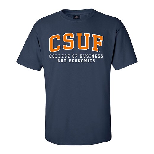 CSUF College of Business and Economics Tee - Navy - 4